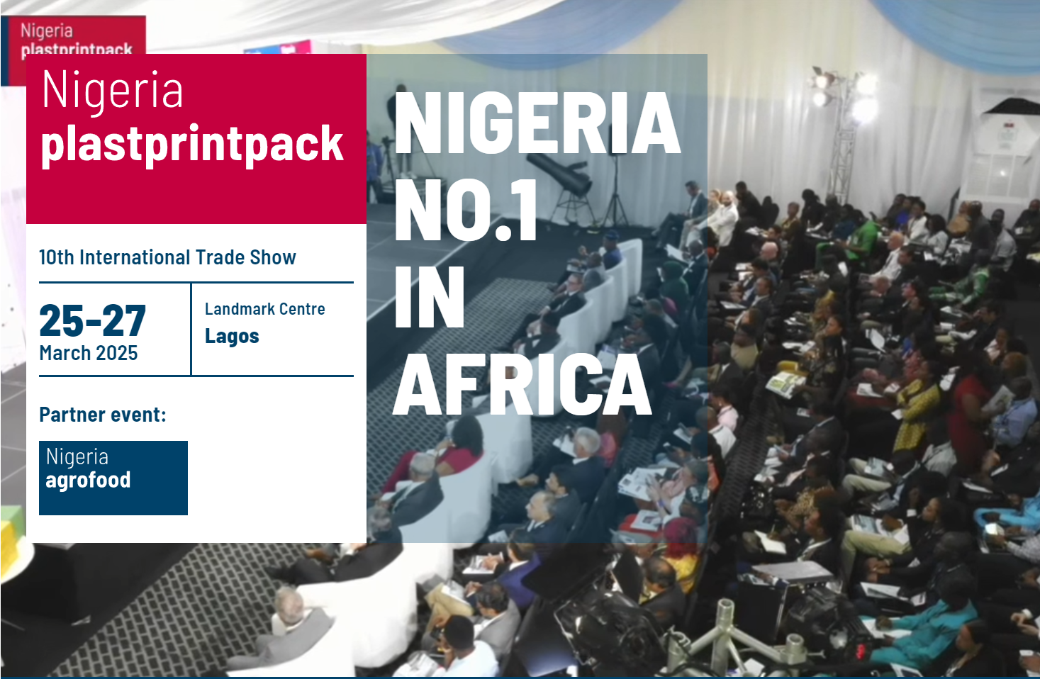 PlastPrintPack Nigeria, fera in programma dal 25 al 27 Marzo 2025 a Lagos