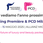 Packaging Première & PCD Milan, fiera focalizzata sul packaging deluxe, del settore beauty, moda, gioielleria, wine and spirits, fine food a Milano, dal 13 al 15 Maggio 2025