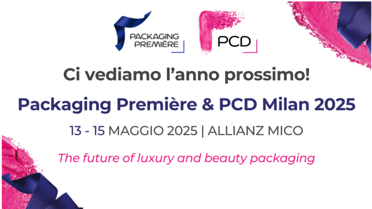 Packaging Première & PCD Milan, fiera focalizzata sul packaging deluxe, del settore beauty, moda, gioielleria, wine and spirits, fine food a Milano, dal 13 al 15 Maggio 2025